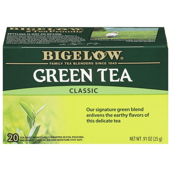 Pack of 6, Bigelow Classic Green Tea, 0.91 oz