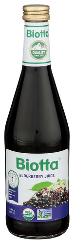 (Pack of 6) Biotta Elderberry Juice 16.9 fl oz