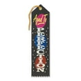 thumbnail image 1 of Pack of 6 Black "Aged to Perfection Award" School Award Ribbon Bookmarks 8", 1 of 2