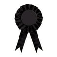 thumbnail image 1 of Pack of 6 Black Award Ribbons 3.75'' x 6.5'', 1 of 2