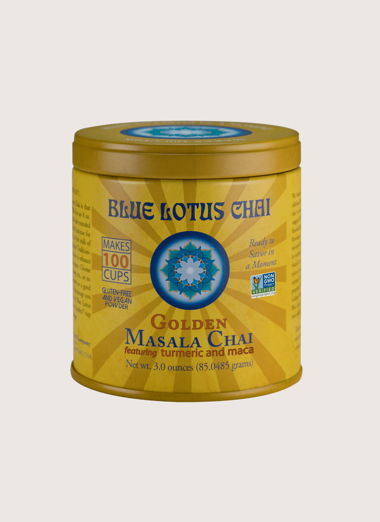 (Pack of 6), Blue Lotus Chai Golden Masala, 3 oz
