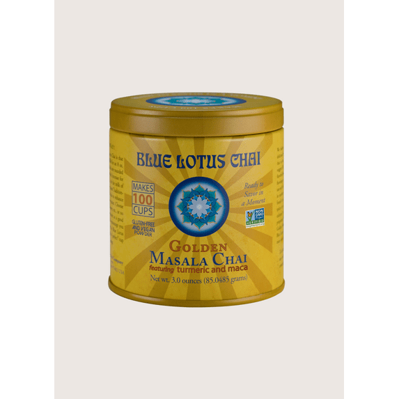 (Pack of 6), Blue Lotus Chai Golden Masala, 3 oz