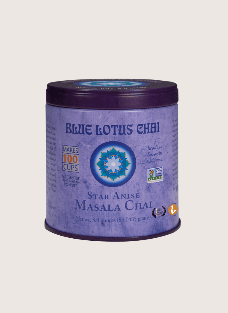 (Pack of 6), Blue Lotus Chai Star Anise Masala, 3 oz