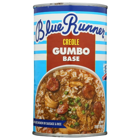 Pack of 6, Blue Runner Creole Gumbo Base, 25 oz