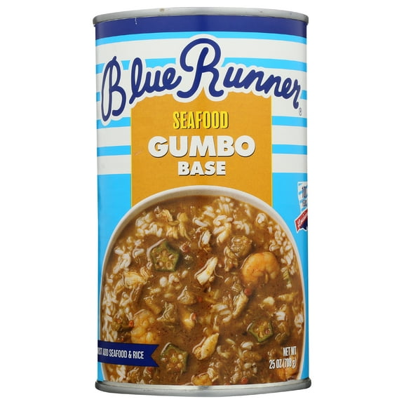 Pack of 6, Blue Runner Seafood Gumbo Base, 25 oz