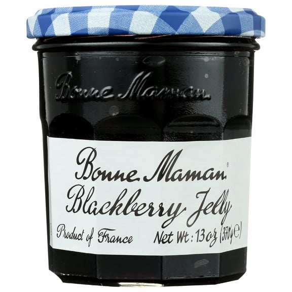 Pack of 6, Bonne Maman Blackberry Jelly, 13 oz