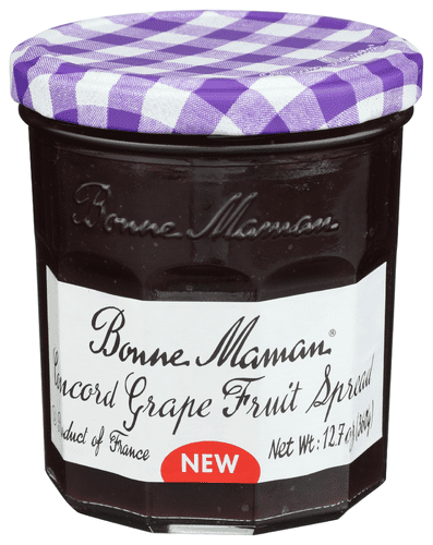 (Pack of 6) Bonne Maman Spread Fruit Concord Grape 12.7 Oz