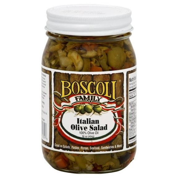 (Pack of 6) Boscoli Family Italian Olive Salad 16 oz