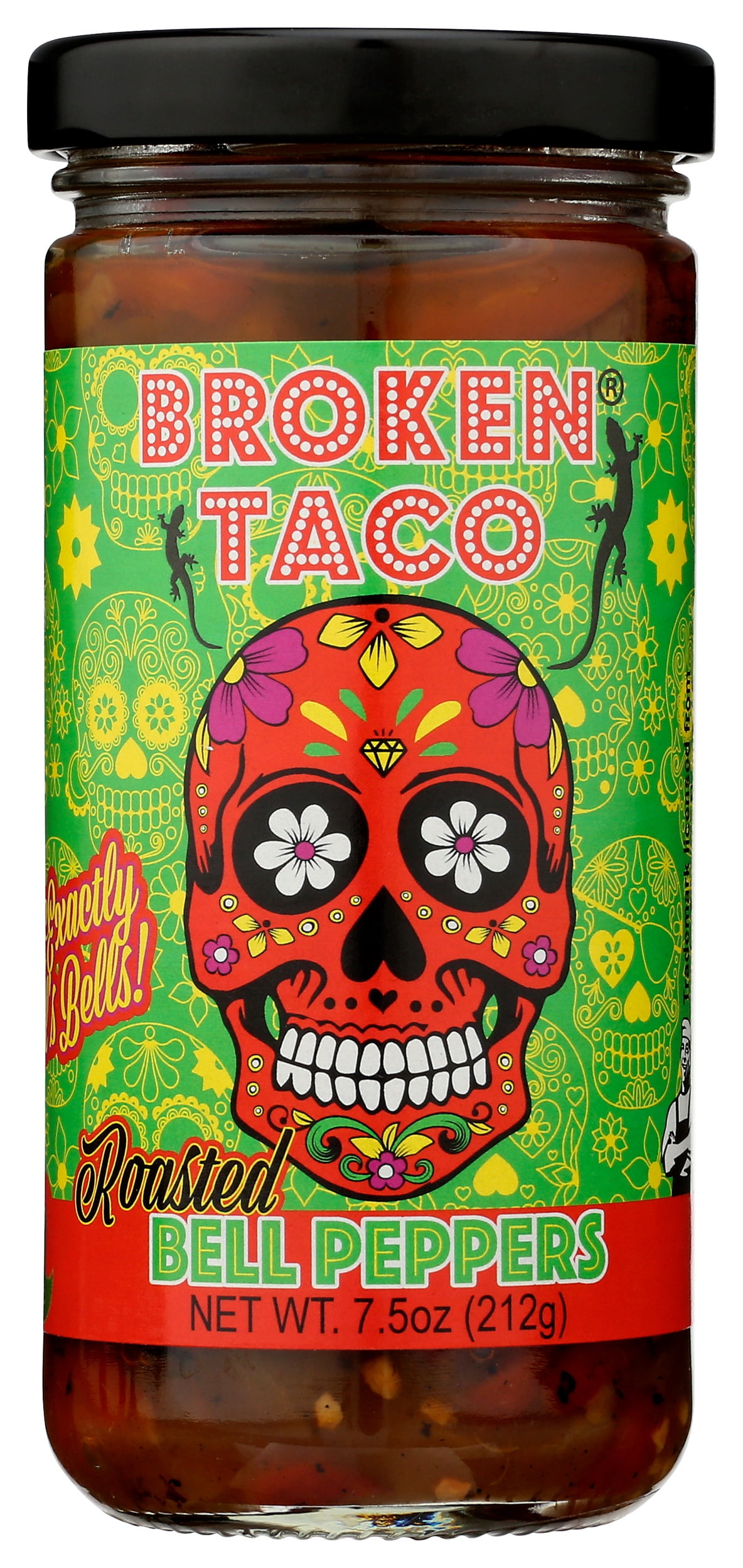 Pack of 6, Broken Taco Roasted Bell Peppers, 8 oz