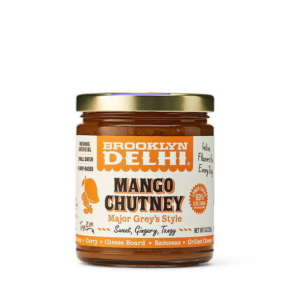 (Pack of 6), Brooklyn Delhi Sweet Mango Chutney, 9 oz