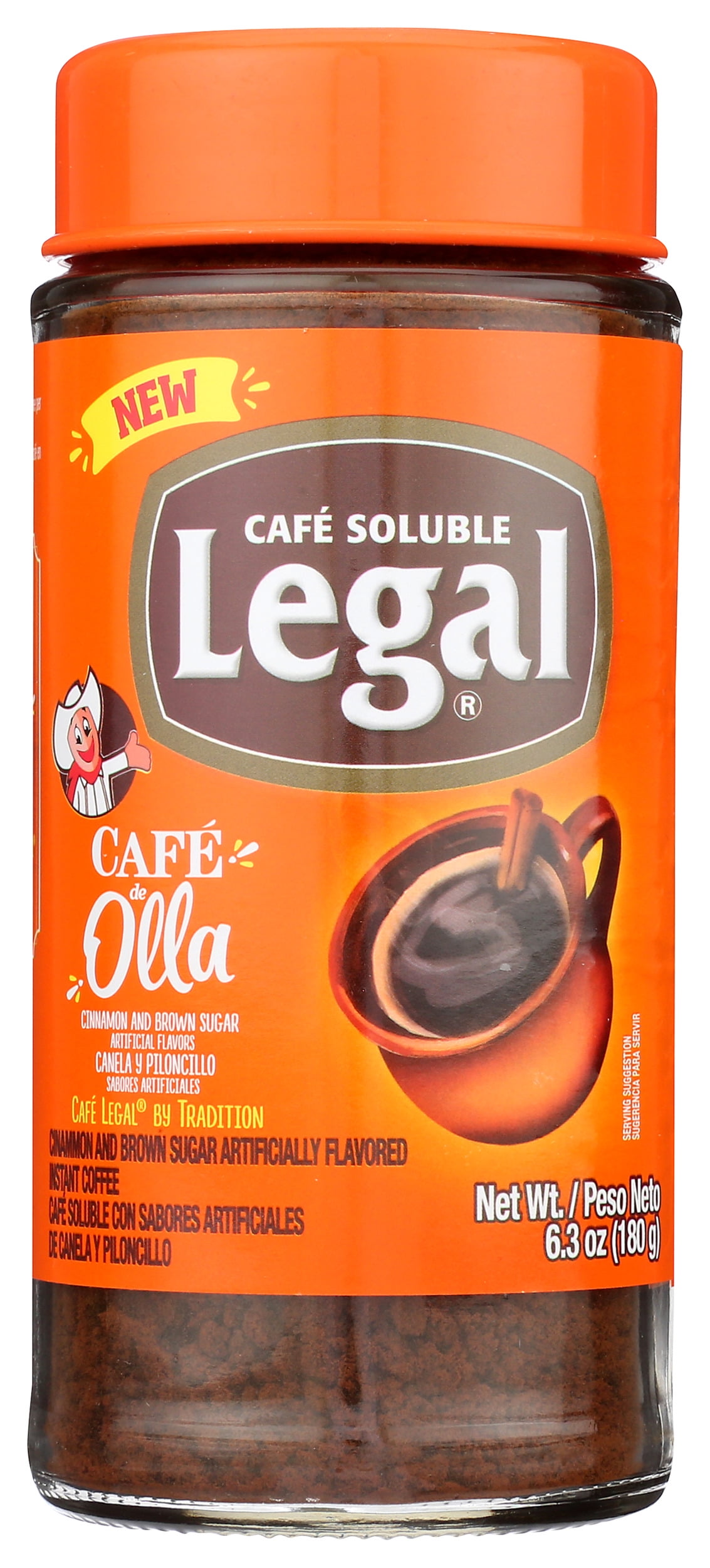 (Pack of 6), Café Legal Café de Olla , 6.3 oz