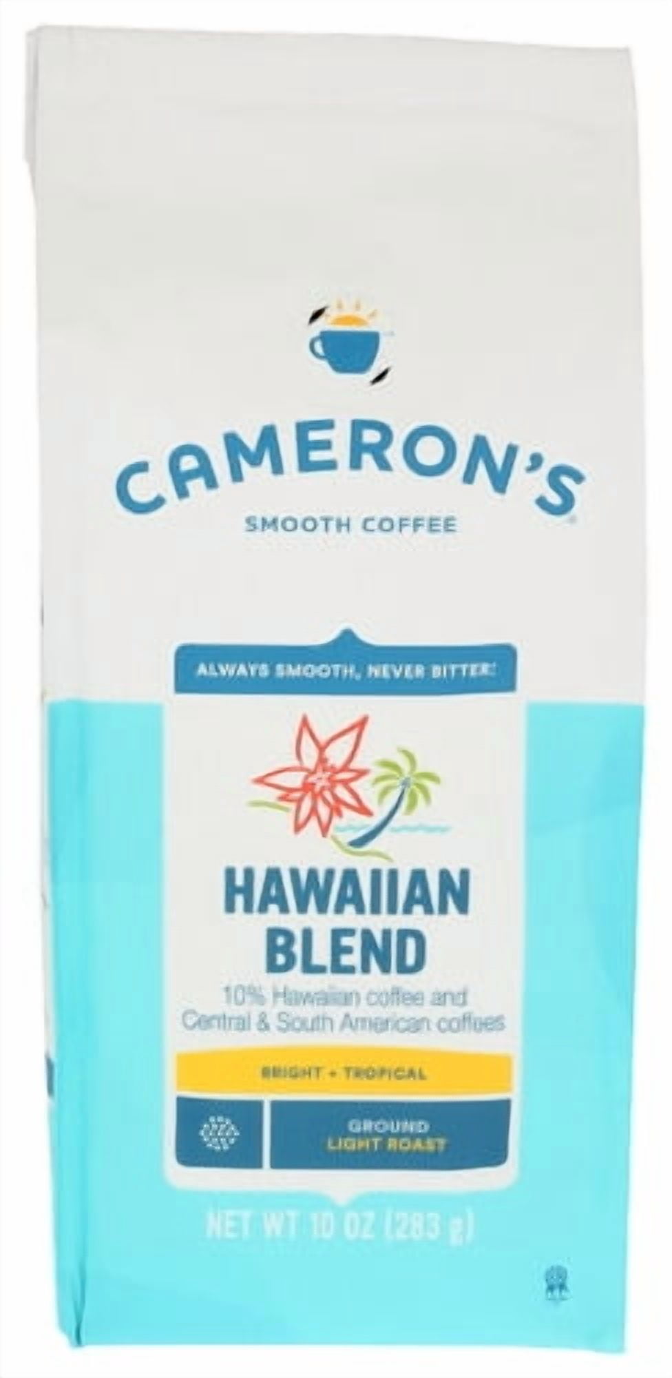 Pack of 6 Camerons Ground Coffee Hawaiian Blend 10 oz - Walmart.com