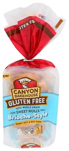 (Pack of 6) Canyon Bakehouse Sweet Brioche Rolls 14.4 oz