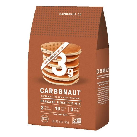 (Pack of 6), Carbonaut Original Pancake and Waffle Mix, 10 oz