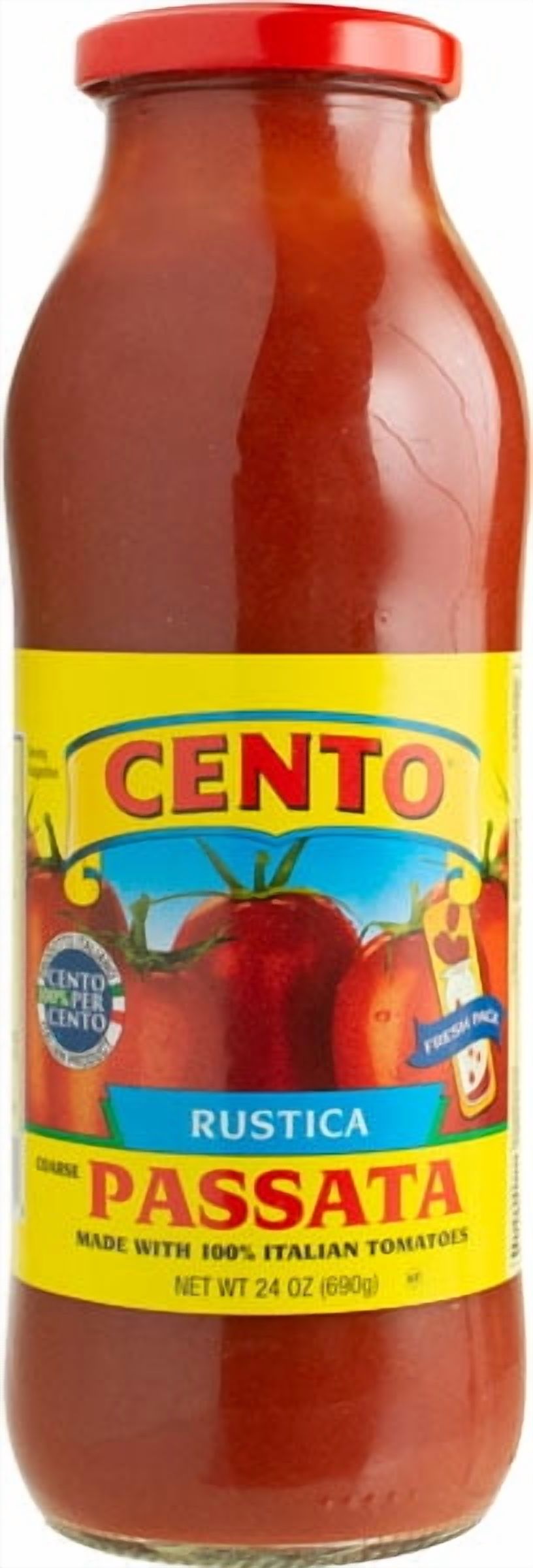 (Pack of 6) Cento Rustica Passata, 24 oz