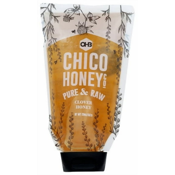 Pack of 6 Chico Honey Company Clover Honey Squeeze 20 oz