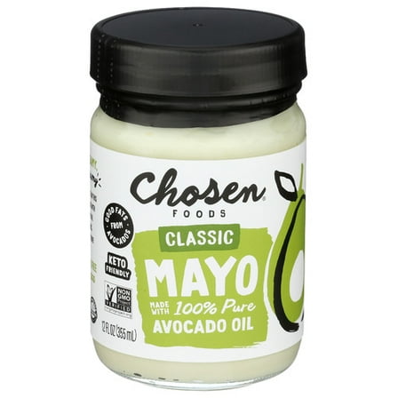 (Pack of 6) Chosen Foods Avocado Oil Mayo 12 oz
