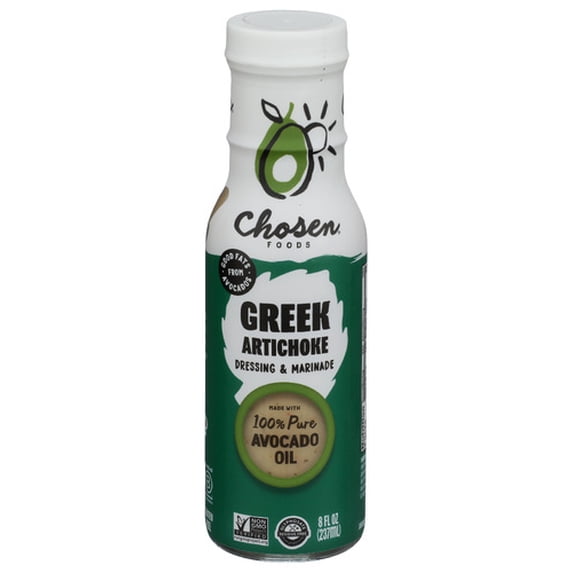 (Pack of 6) Chosen Foods Greek Artichoke Dressing 8 Fo