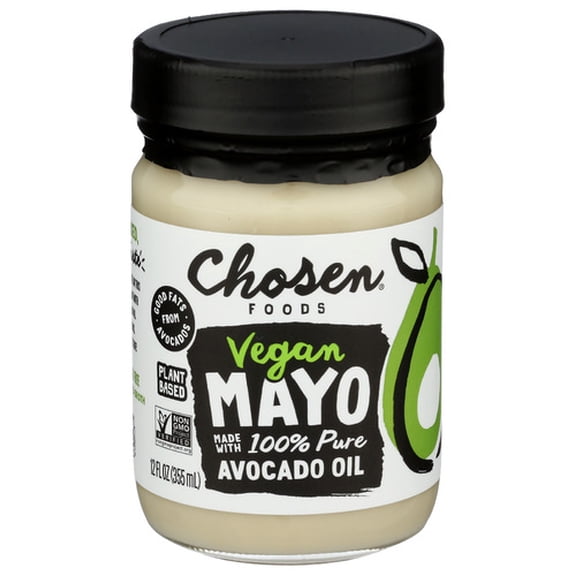 Pack of 6 Chosen Foods Vegan Mayo with Avocado Oil 12 oz