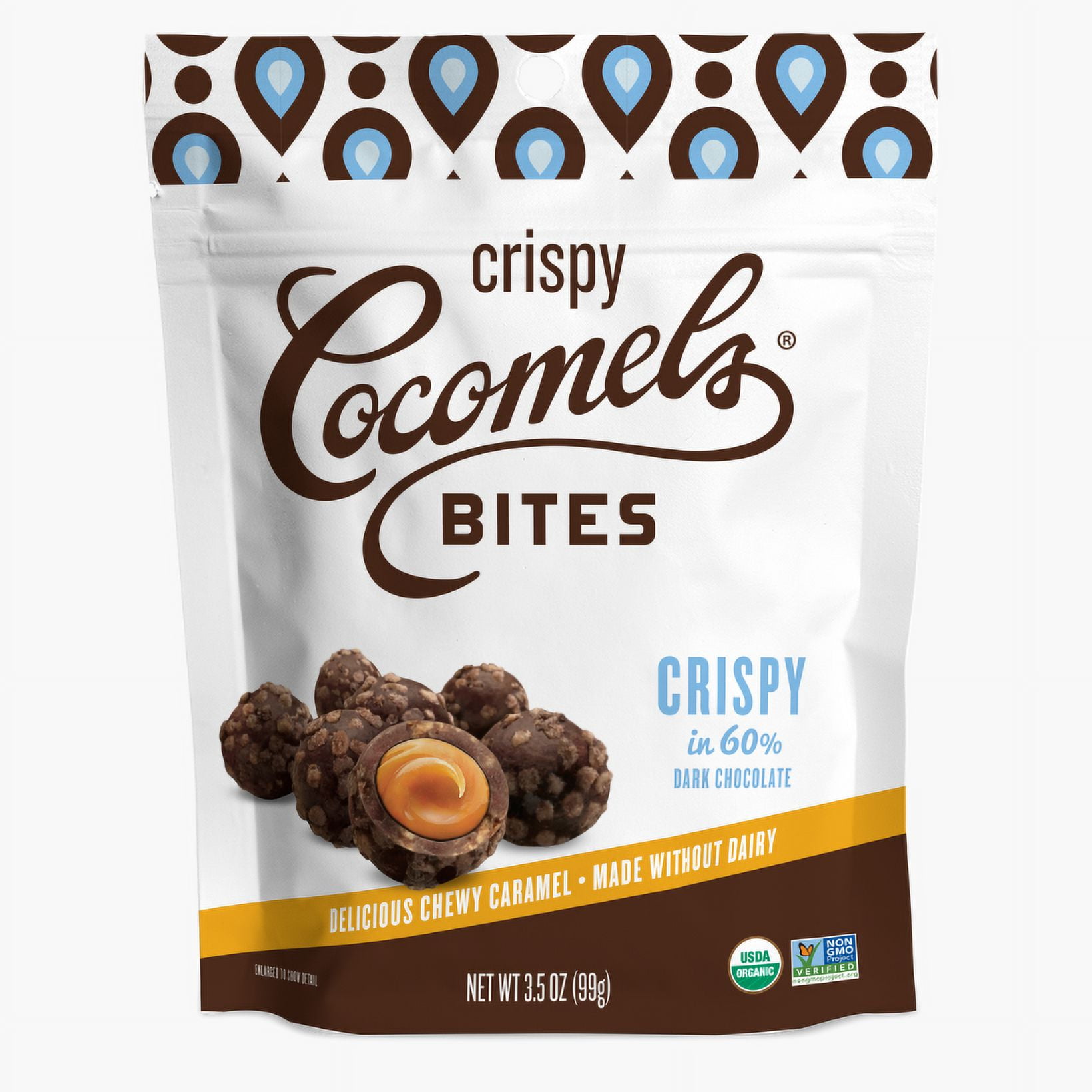 (Pack of 6), Cocomels Crispy Chocolate Covered Bites Original, 3.5 oz