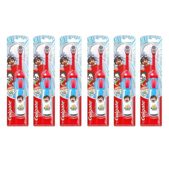 Pack of (6) Colgate Colgate Kids Battery Powered Toothbrush, Ryans World