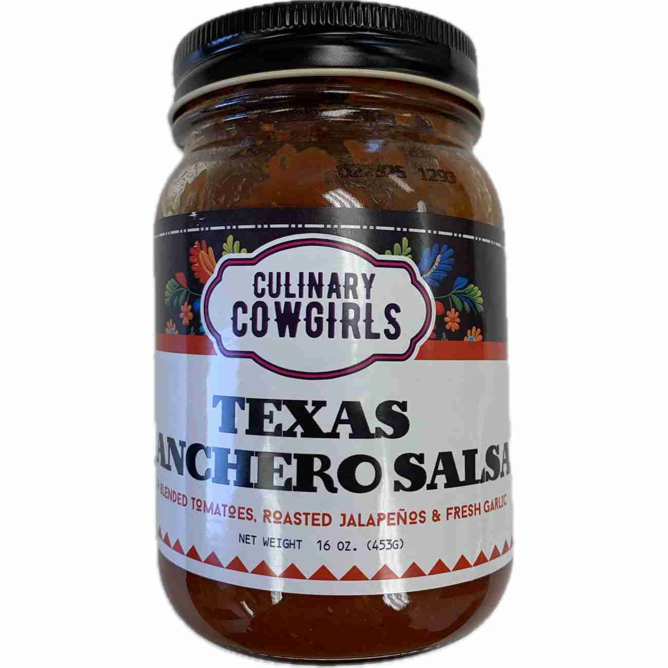 Salsa Ranchero Pack of 6 Culinary Cowgirls Salsa Ranchero 16 oz - Walmart.com