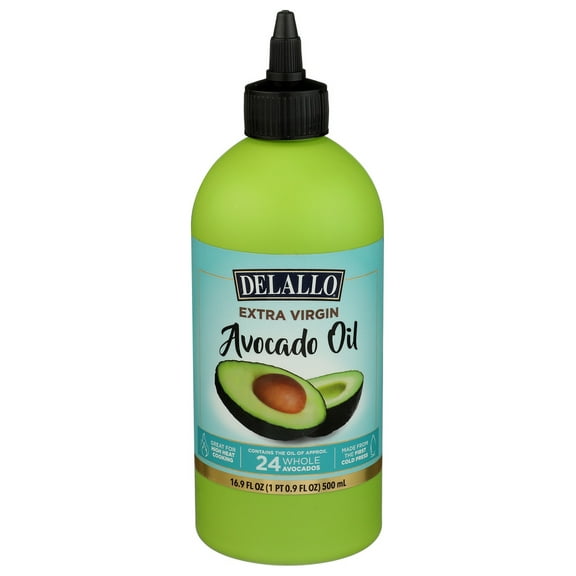 Pack of 6 Delallo Avocado Oil Squeeze 16.9 oz