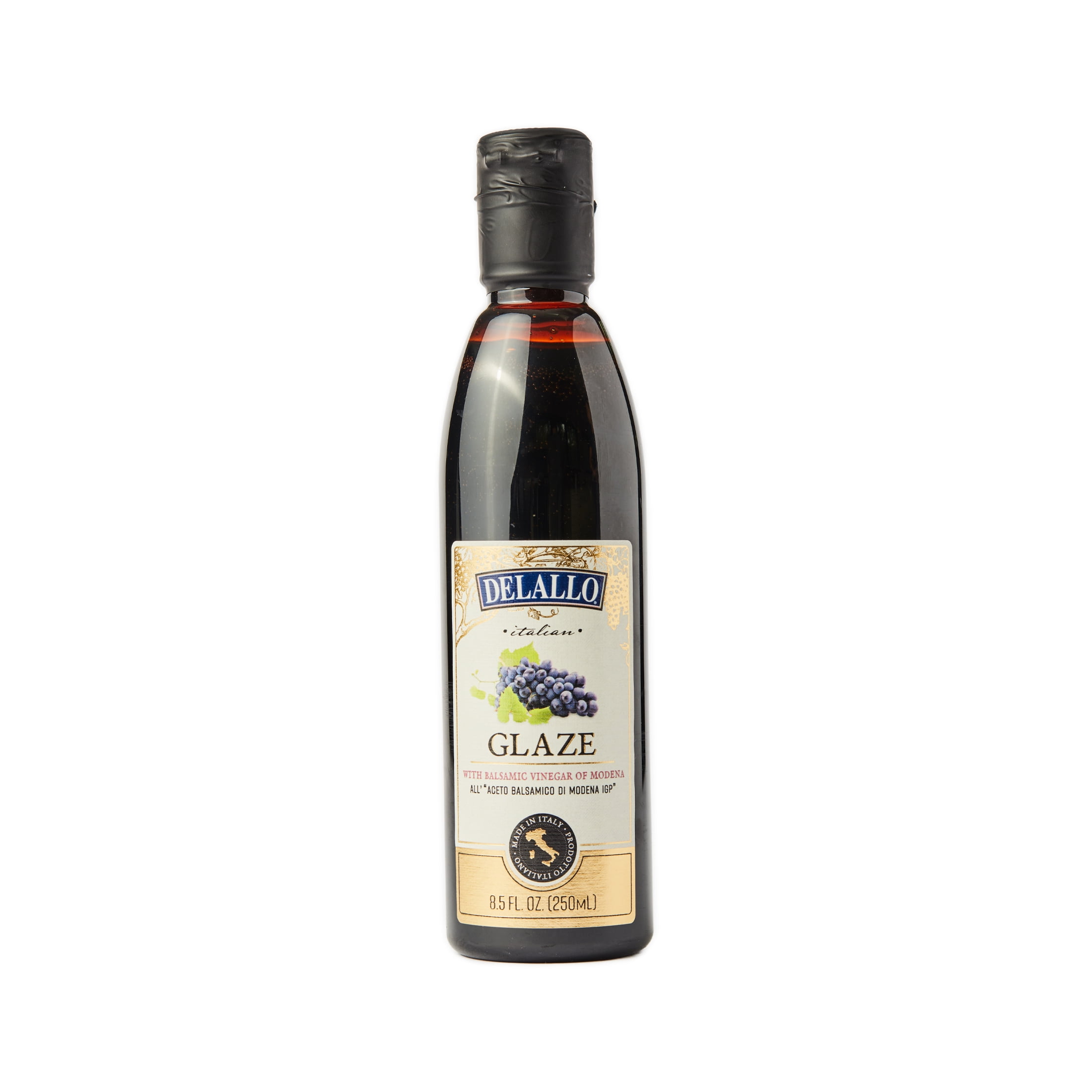 Pack of 6, Delallo Modenacrem Balsamic Glaze, 8.5 oz