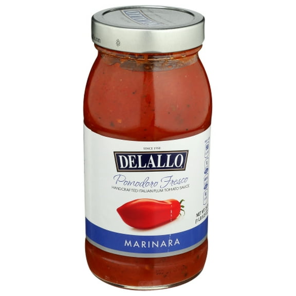 (Pack of 6) Delallo Sauce Marinara Pomodoro Fresco 25.25 Oz