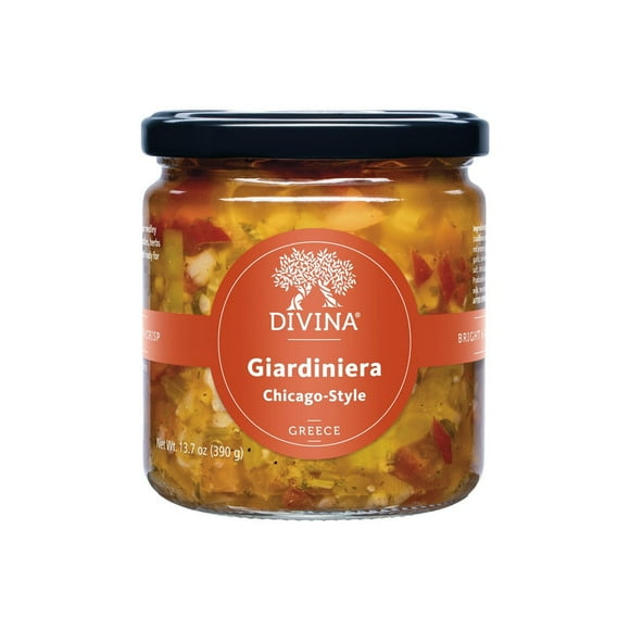 Pack of 6, Divina Chicago-Style Giardiniera, 13.7 oz