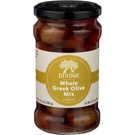 (Pack of 6) Divina Greek Olive Mix 6.3 Oz