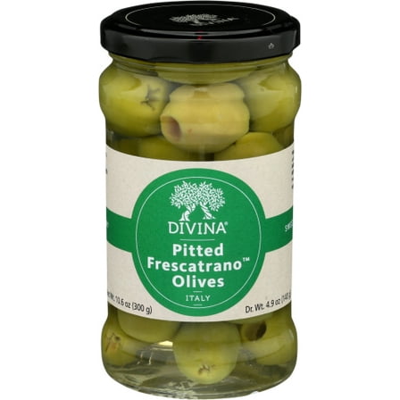 (Pack of 6) Divina Olives Pitted Frescatrano 4.9 Oz