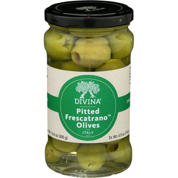 (Pack of 6) Divina Olives Pitted Frescatrano 4.9 Oz