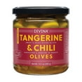 thumbnail image 1 of (Pack of 6) Divina Tangerine & Chili Olives, 14.1 oz, 1 of 5