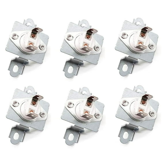 Pack of 6 Dryer Temperature Safety Wire Reliable Replacement Dryer Insurance Thermal Separator Fuses for DC96-00887A