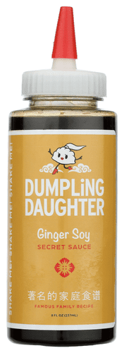 (Pack of 6) Dumpling Daughter Soy Ginger Sauce 8 fl oz