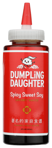 Pack of 6 Dumpling Daughter Soy Sauce Spicy Sweet 8 oz