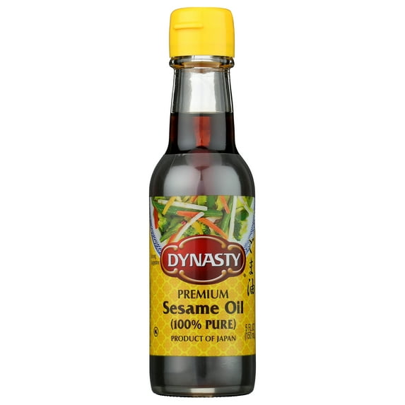 Pack of 6, Dynasty Premium Sesame Oil, 5 oz