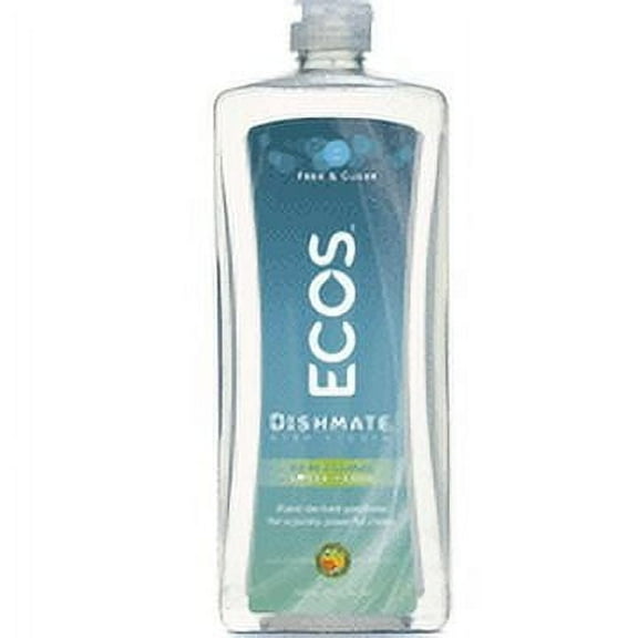 (Pack of 6) Ecos Free and Clear Plant Powered Liquid Dish Soap, 25 fl oz