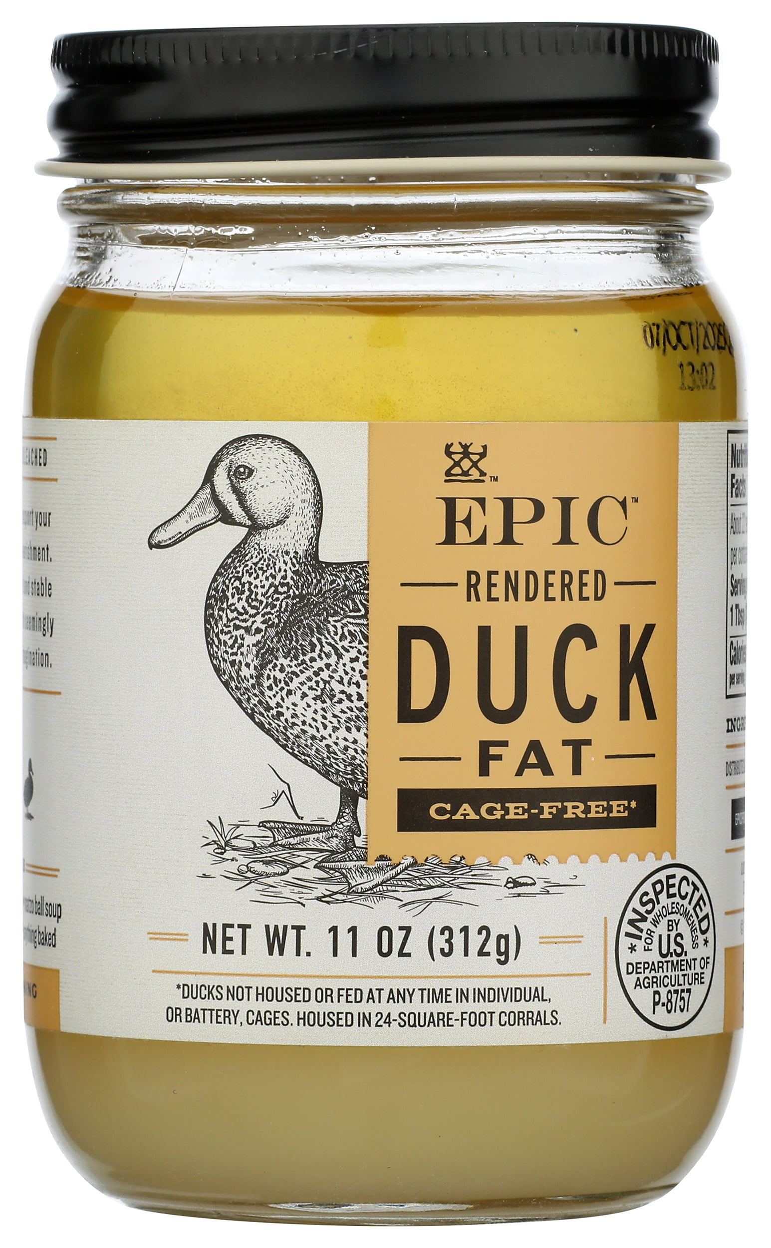 Pack of 6, Epic Rendered Duck Fat, 11 oz