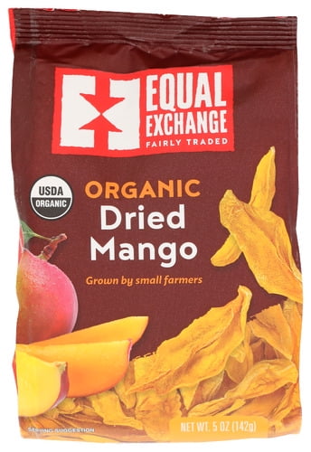 (Pack of 6) Equal Exchange Organic Dried Mango Fruit 5 Oz