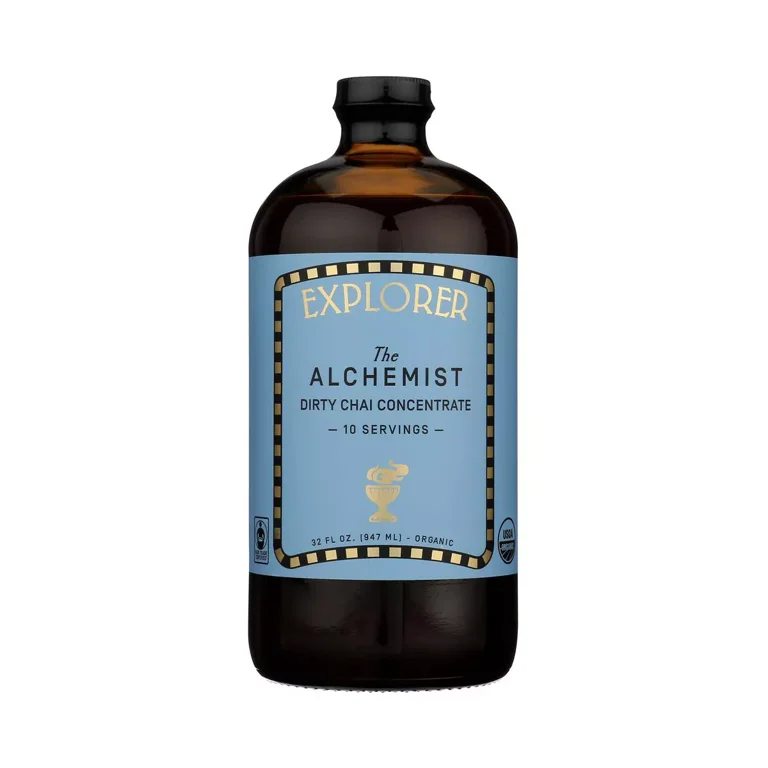Pack of 6), Explorer Cold Brew Tea Chai Concentrate The