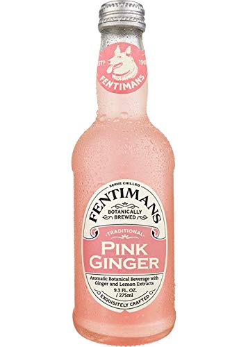 (Pack of 6) Fentimans Beverage 4-Pack Pink Ginger 37.2 Fo