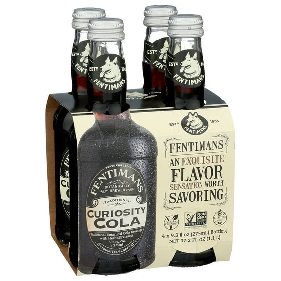 Pack of 6, Fentimans Curiosity Cola (4-Pack) , 37.2 fl oz