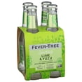 thumbnail image 1 of Pack of 6, Fever Tree Sparkling Lime & Yuzu Beverage, 27.2 fl oz, 1 of 2