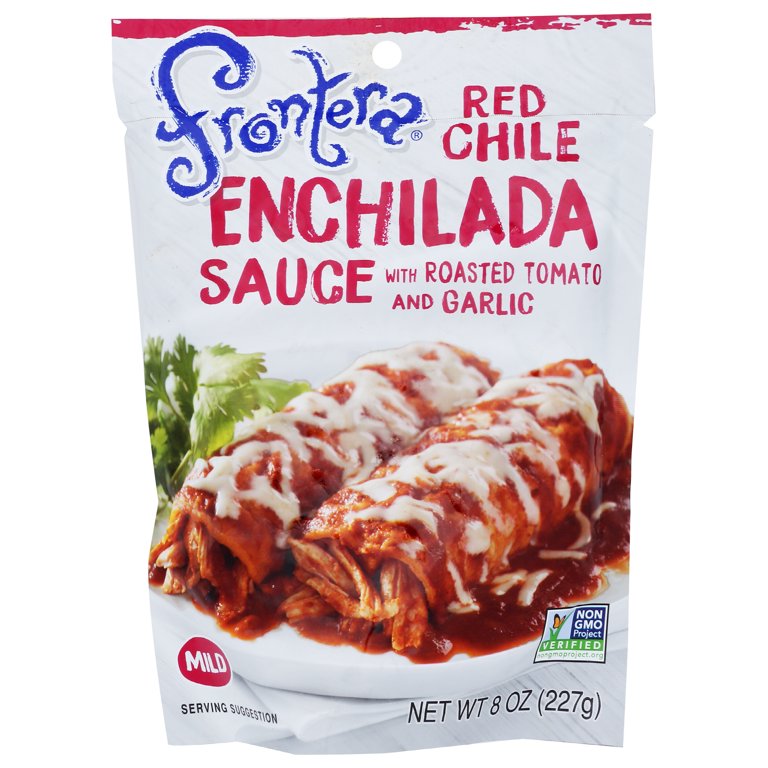 6 Pack) Frontera Medium Red Chile Enchilada Sauce, 8 Oz by