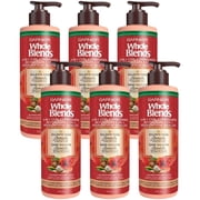 Pack of 6 Garnier Whole Blends 5 in 1 Curl Conditioner with Royal Hibiscus Shea Butter, 12 fl oz