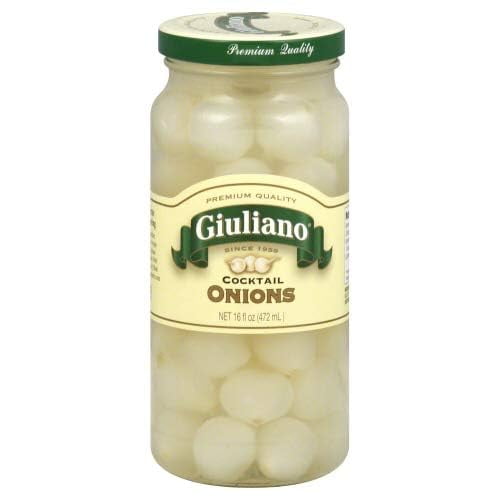 (Pack of 6) Giuliano Onion Cocktail 16 Oz