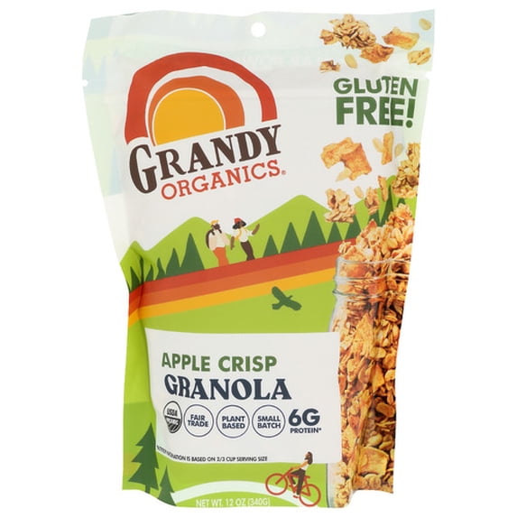 (Pack of 6) Grandy Oats Granola Apple Crisp 12 Oz