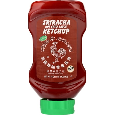 Pack of 6, Huy Fong Sriracha Ketchup, 20 oz